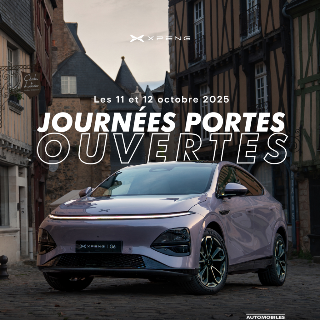 Portes Ouvertes XPENG les 11 & 12 octobre : l’occasion parfaite pour passer à l’électrique